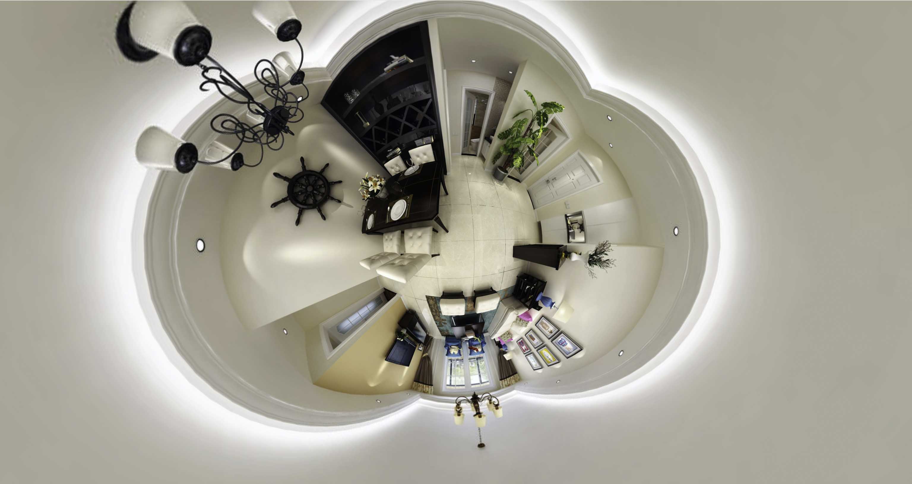 天心写出 720全景 VR全景 360全景之间的联系与区别